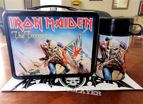 Iron Maiden Lunch box Metal NECA Piece Of Mind Trooper 